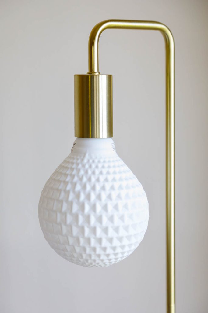 La sauvagère, chez Christophe et Vincent, Lampe, détail